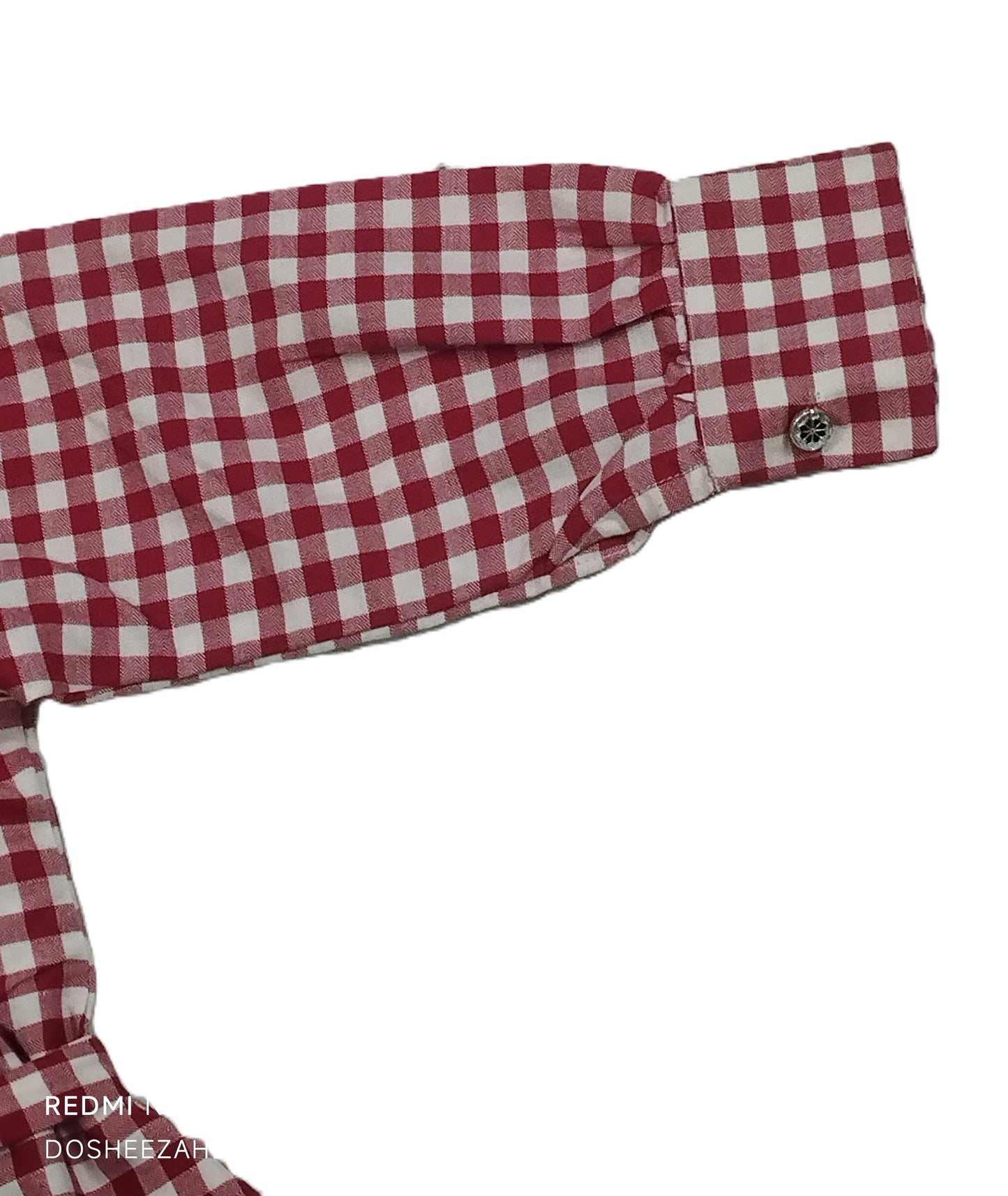 Red Gingham Cotton Top